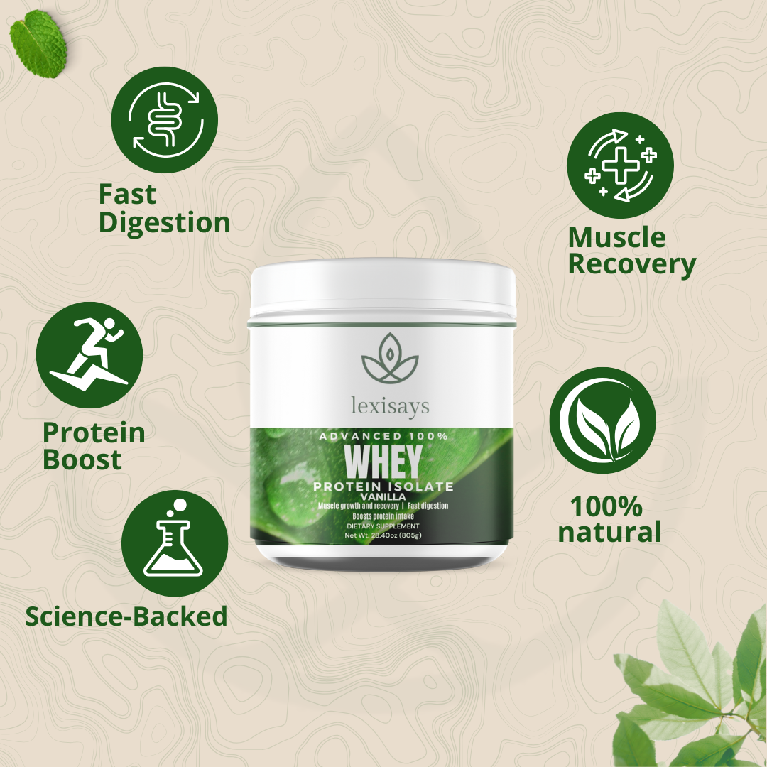 ADVANCED 100% WHEY PROTEIN ISOLATE (VANILLA)