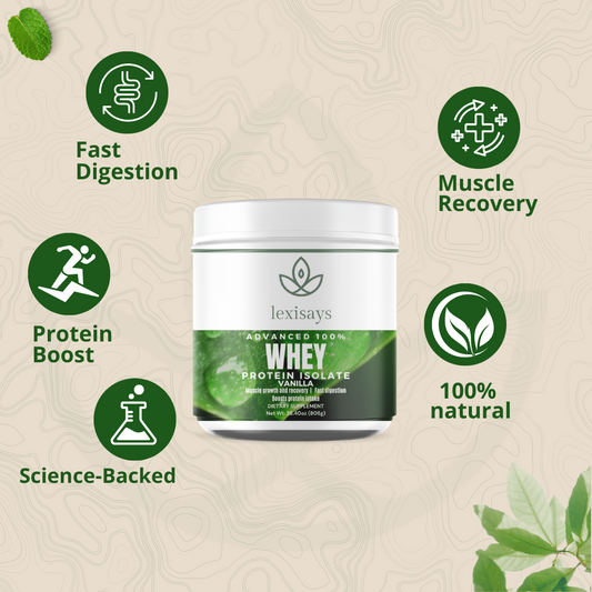 ADVANCED 100% WHEY PROTEIN ISOLATE (VANILLA)